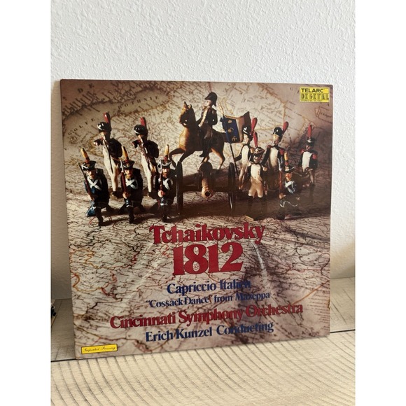 Tchaikovsky 1812 Overture Capriccio Kunzel Telarc DG-10041 Stereo/Imported Press